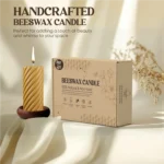 Hand Made Bees Wax Thick Pillar Candles